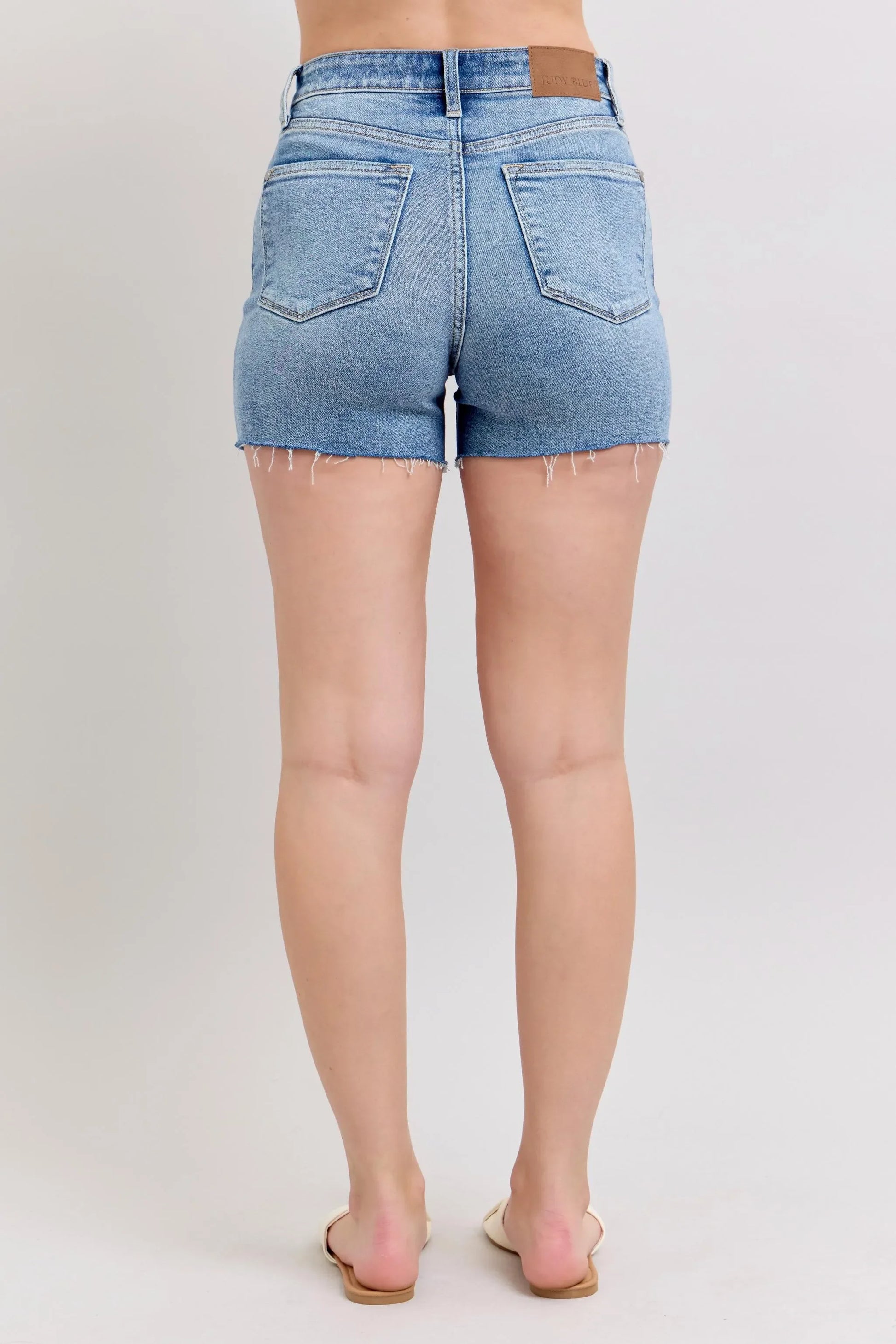 High Waist Denim Shorts - Eva's Edition