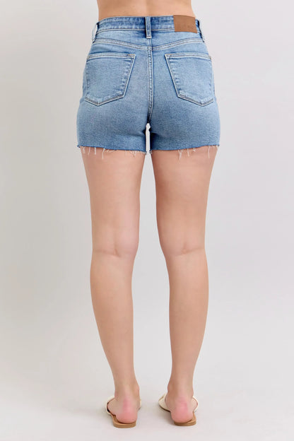 High Waist Denim Shorts - Eva's Edition