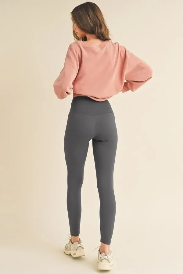 Fleece Lined High Waisted Leggings - Eva's Edition