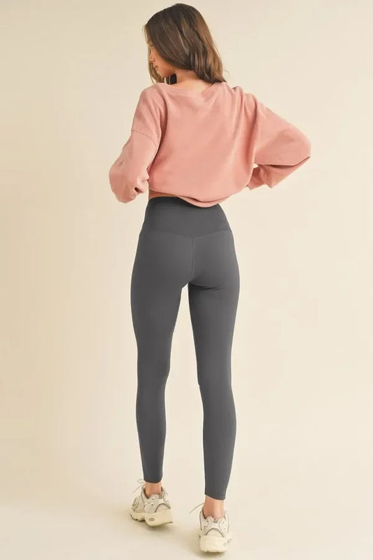 Fleece Lined High Waisted Leggings - Eva's Edition