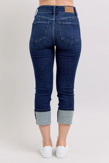 High-Waist Double Waist Band Skinny Jeans - Eva's Edition