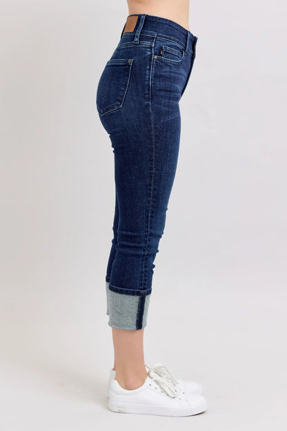High-Waist Double Waist Band Skinny Jeans - Eva's Edition