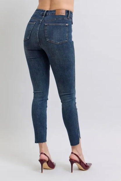 High Waist Tummy Control Skinny Jeans Plus Size - Eva's Edition