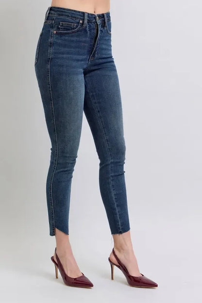 High Waist Tummy Control Skinny Jeans Plus Size - Eva's Edition