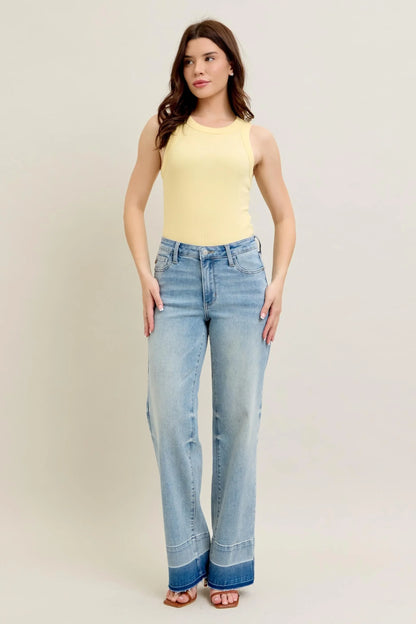 Wide Leg Jeans Plus Size - Eva's Edition