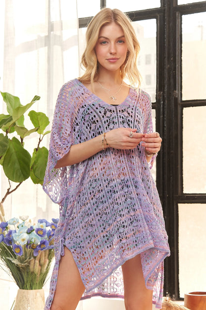 Crochet Cover Up Tunic Top - Eva's Edition