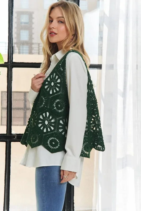 Crochet Wide Strap Tank - Eva's Edition