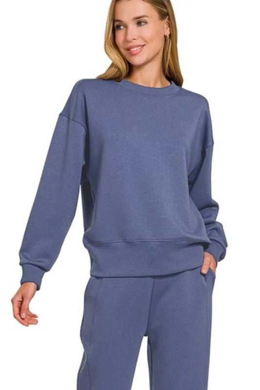 Crewneck Pullover & Joggers 2 Pieces Set - Eva's Edition
