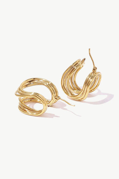 U-Shaped Hoop Earrings - Eva's Edition