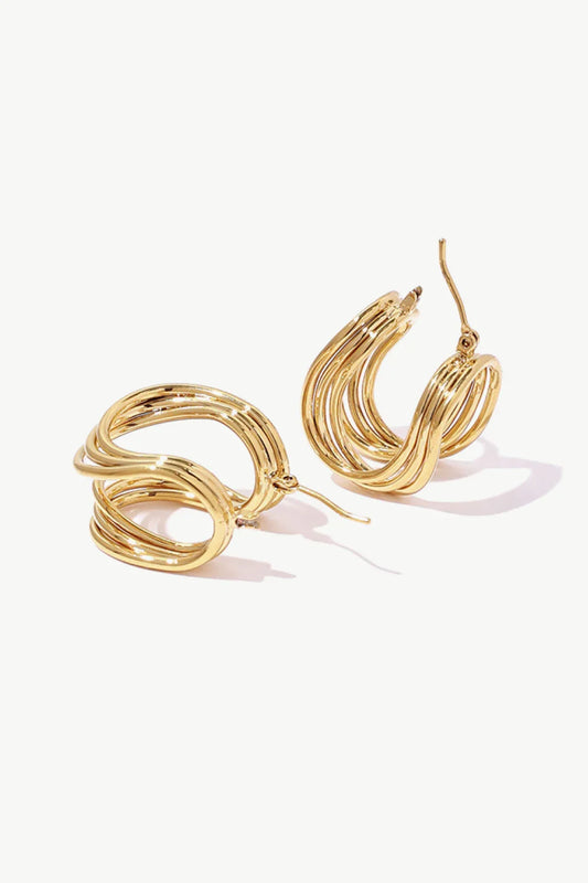 U-Shaped Hoop Earrings - Eva's Edition