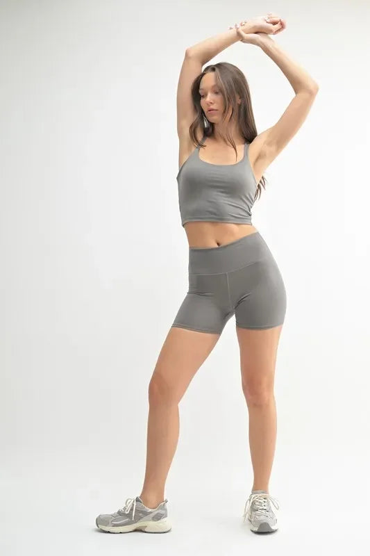 Venice Cloud Light Crisscross Sports Bra - Eva's Edition