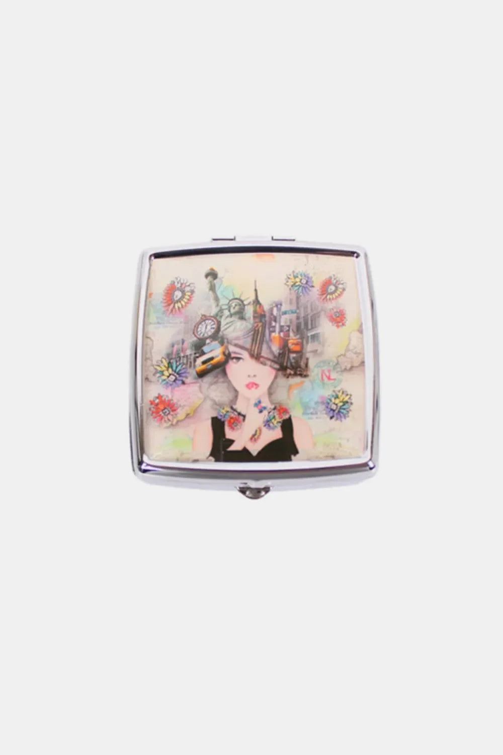 Metallic Square Pill Case - Eva's Edition