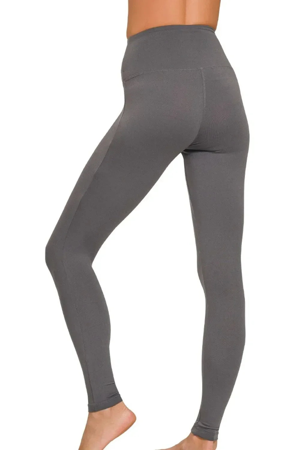 Premium Microfiber Wide Waistband Leggings - Eva's Edition