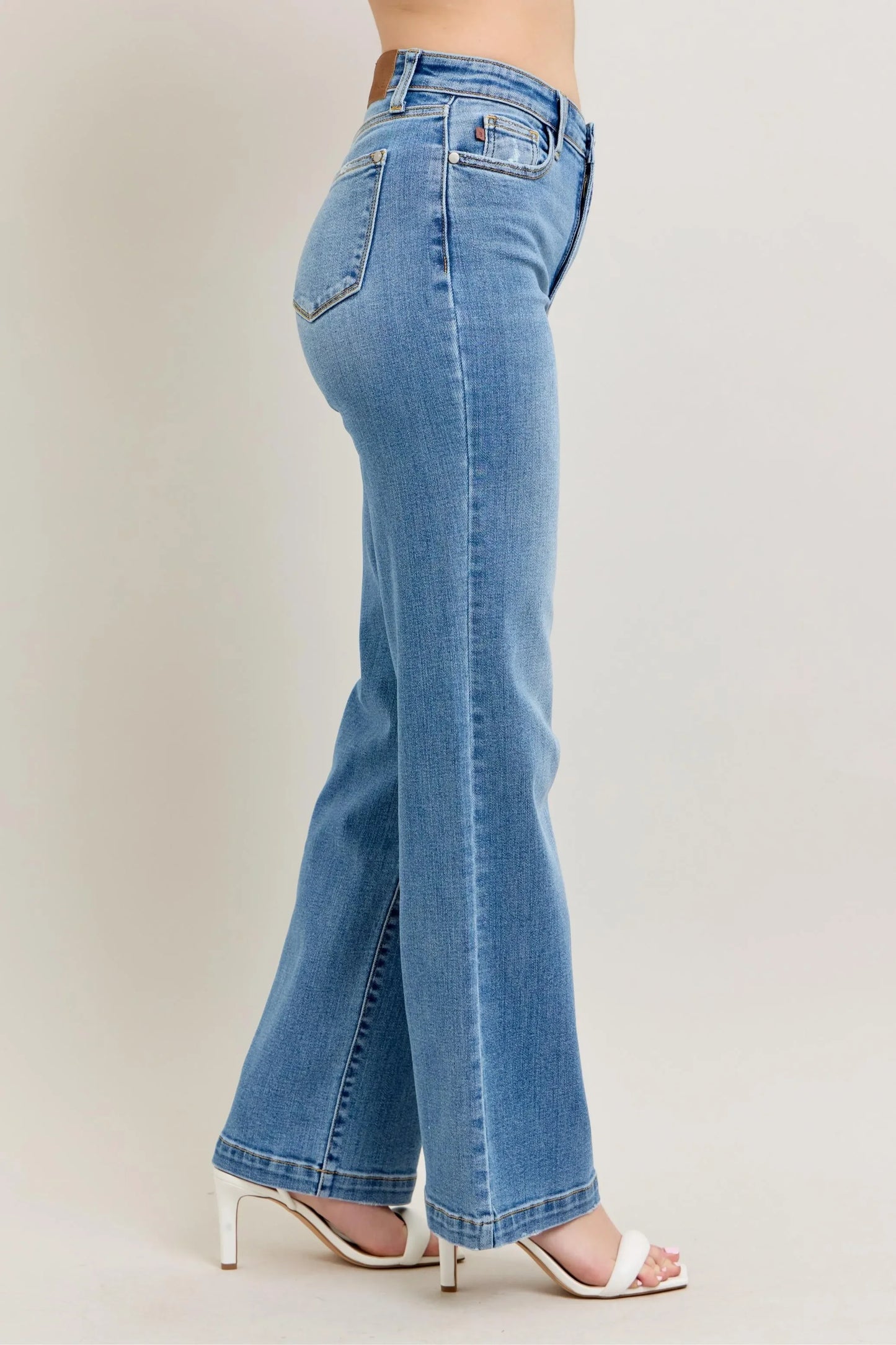 High Waist Straight Jeans Plus Size - Eva's Edition